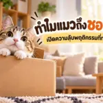 ทำไมแมวถึงชอบกล่อง เปิดความลับพฤติกรรมที่ทาสแมวควรรู้